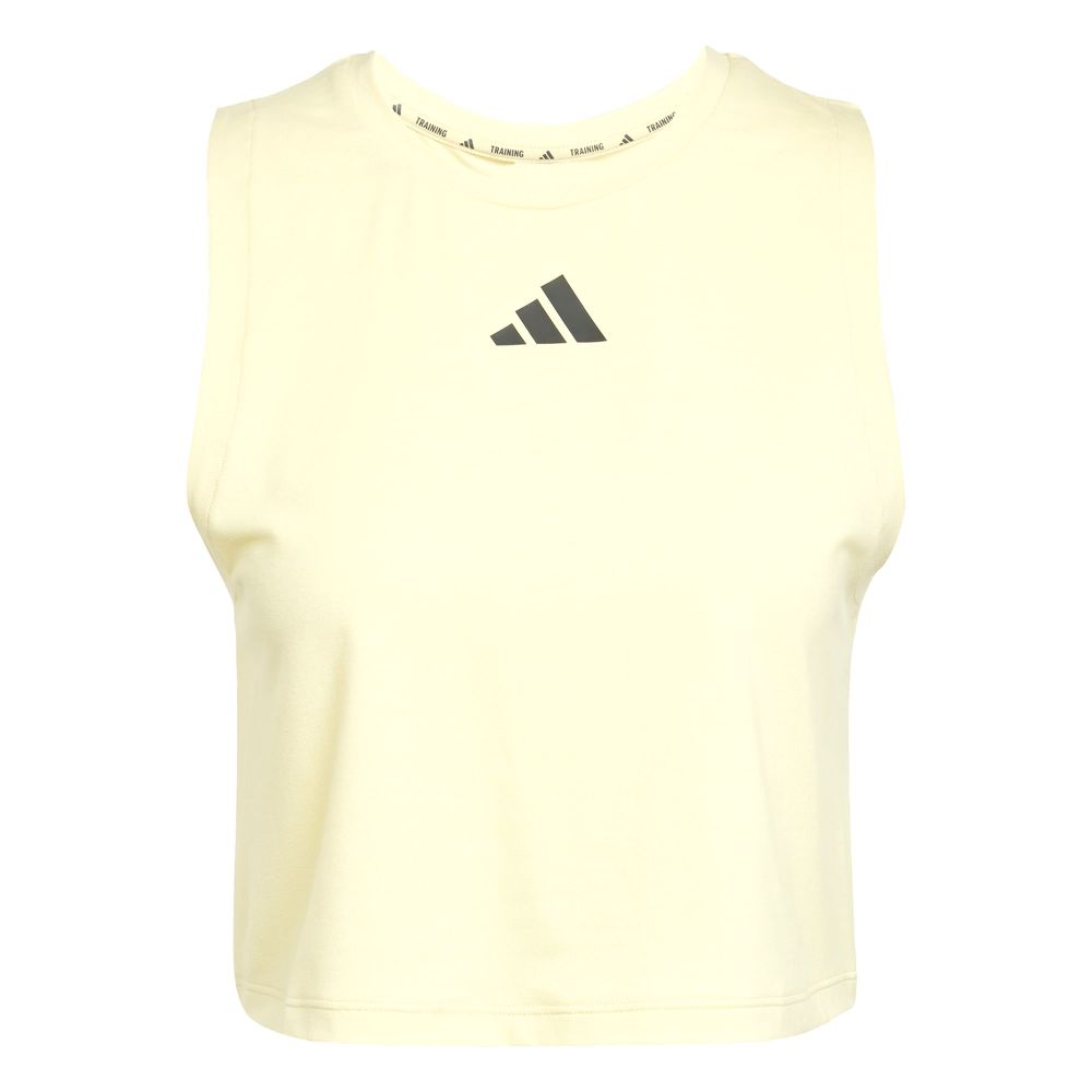 Boxy Tank 3s Adidas Amarillo Mujer
