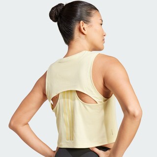 Foto 8 | Boxy Tank 3s Adidas Amarillo Mujer