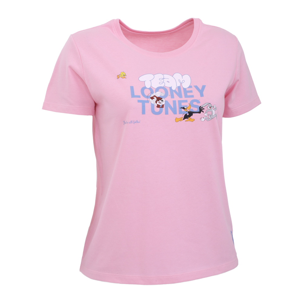 Foto 3 pulgar | Playera K-swiss Casual Looney Tunes Team Para Mujer Color Rosa
