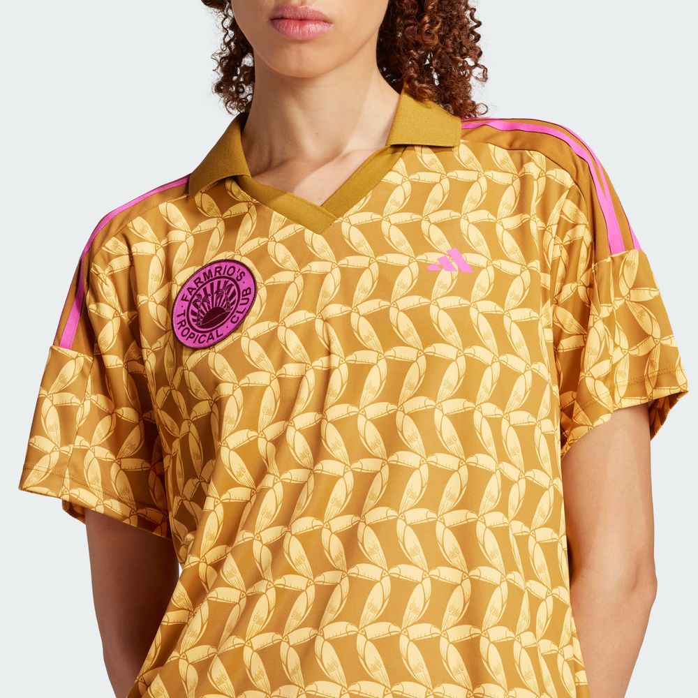 Foto 6 | Farm Tiro Tee Adidas Café para Mujer