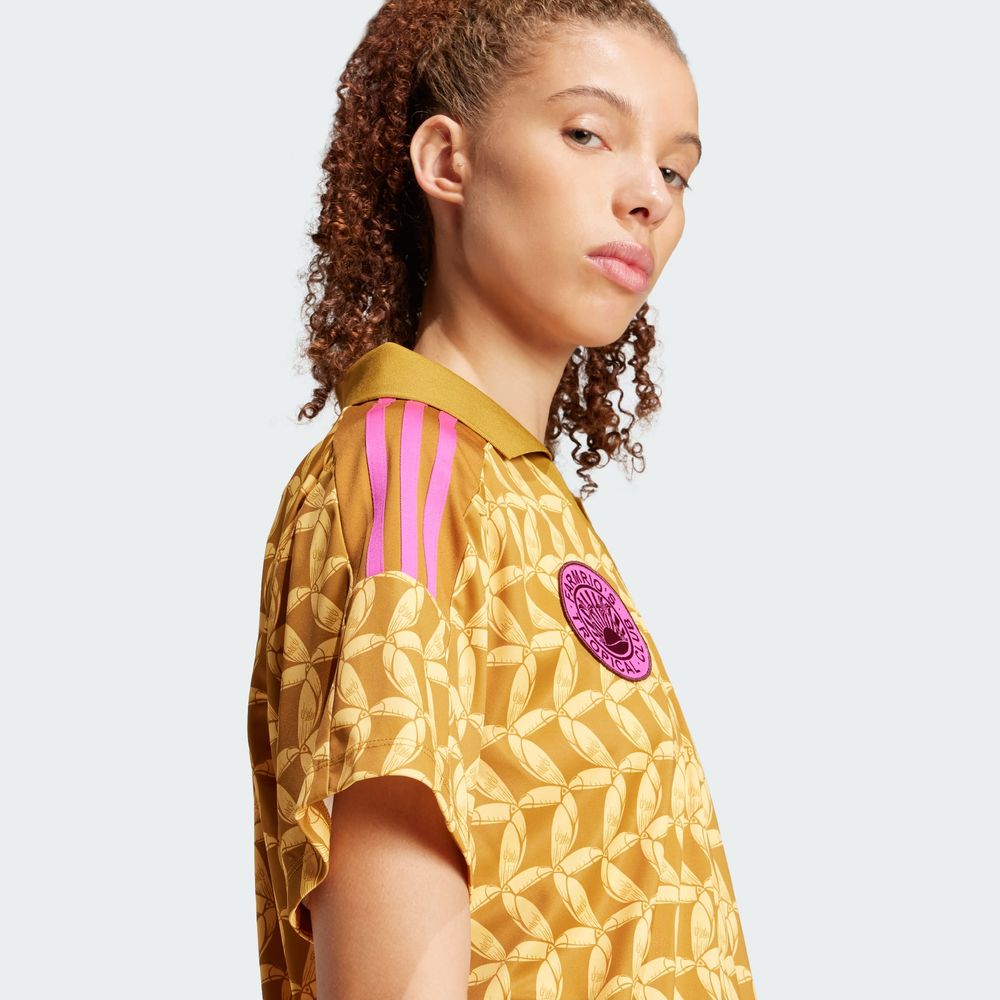Foto 7 | Farm Tiro Tee Adidas Café para Mujer