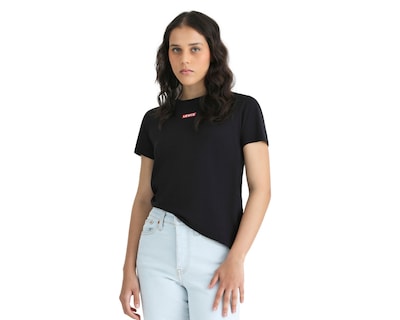 Foto 5 | Playera Authentic Levi’s Negro para Mujer
