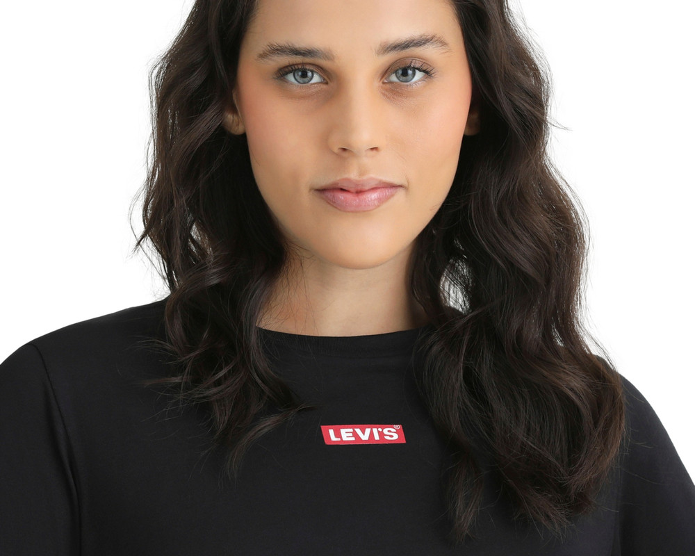 Foto 7 pulgar | Playera Authentic Levi’s Negro para Mujer
