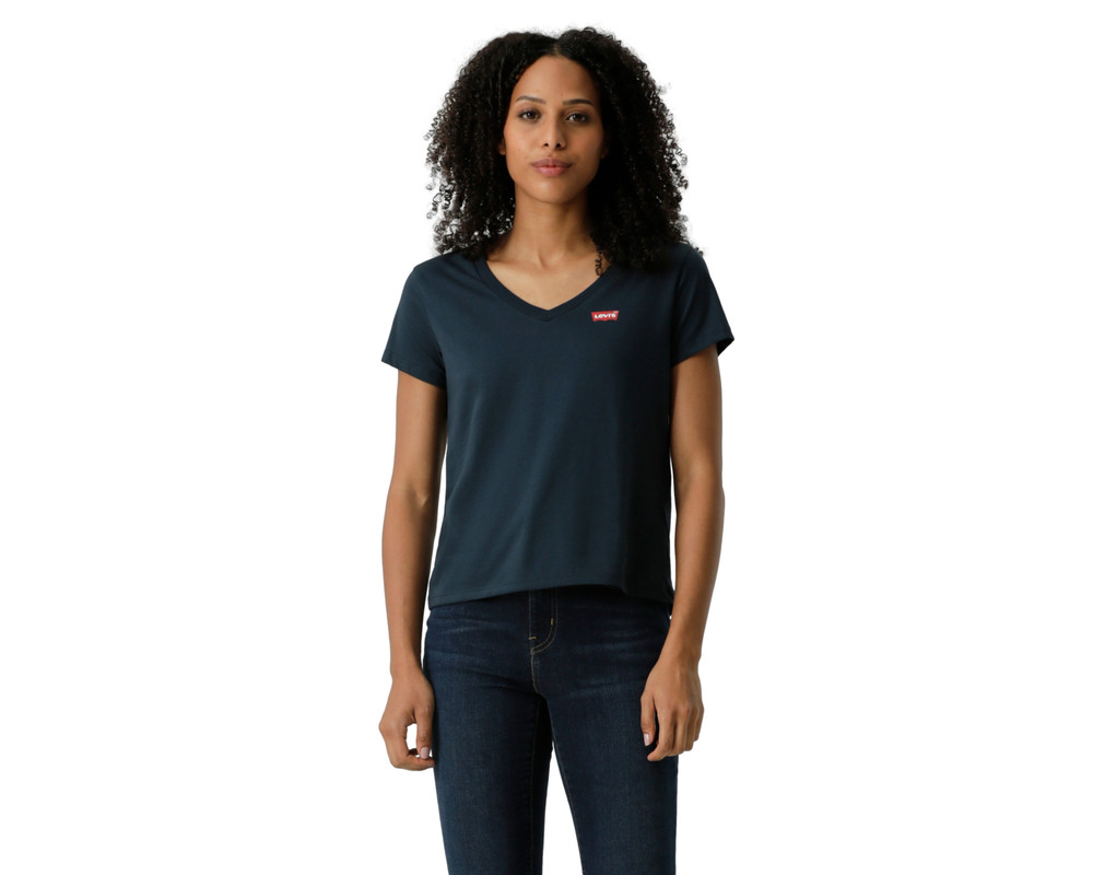 Foto 1 | Playera Levi’s Perfect V Neck para Mujer