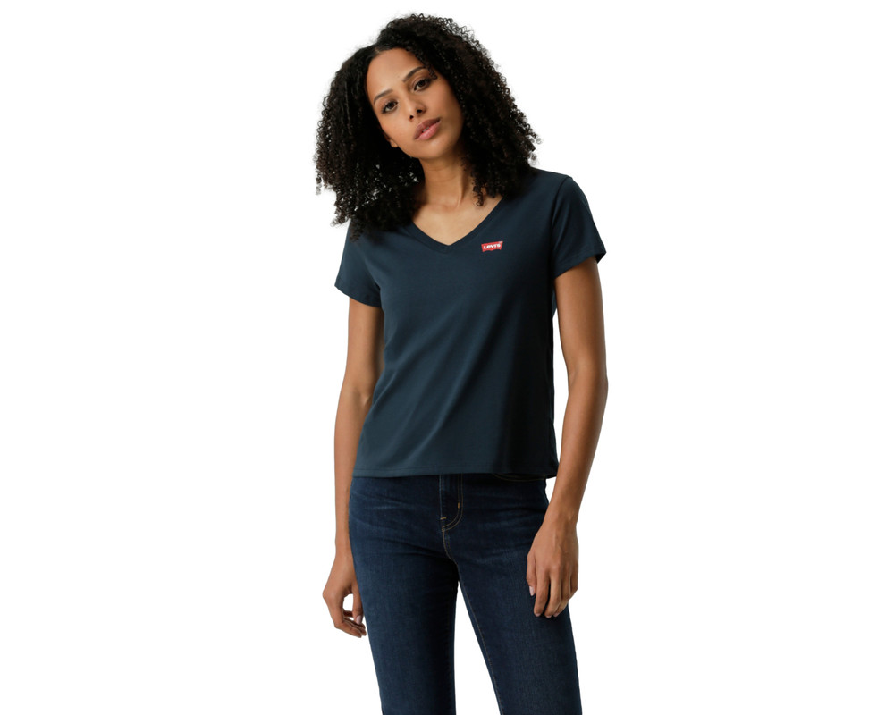 Foto 7 pulgar | Playera Levi’s Perfect V Neck para Mujer