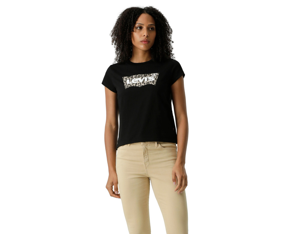 Foto 3 pulgar | Playera Levi’s Authentic Negra para Mujer