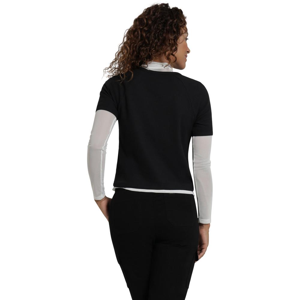 Foto 4 pulgar | Playera Lee Mujer Quality Genuine Slim Fit 309 Negro