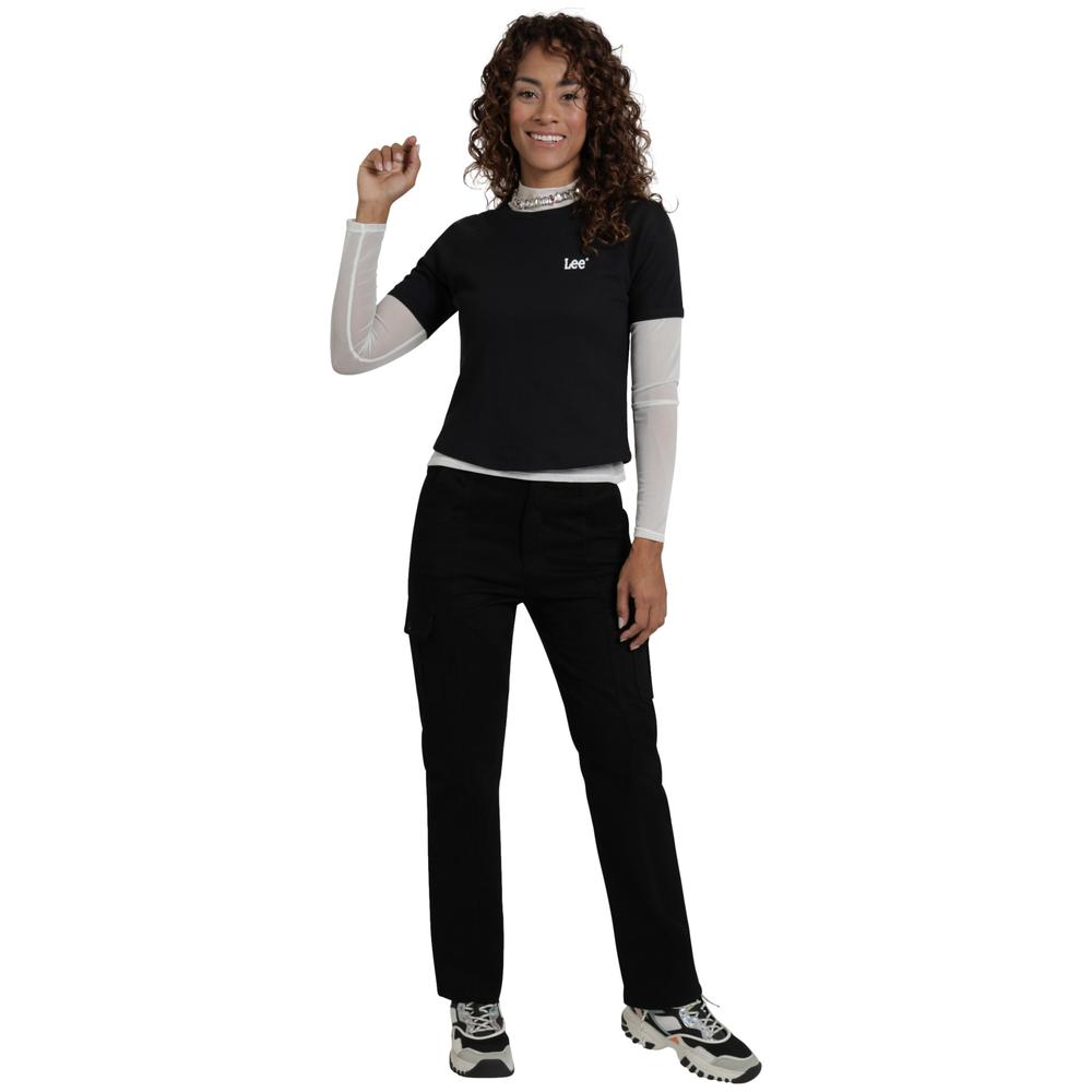 Foto 5 pulgar | Playera Lee Mujer Quality Genuine Slim Fit 309 Negro