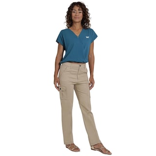 Foto 4 | Playera Lee Mujer Quality Genuine Regular 294 Azul