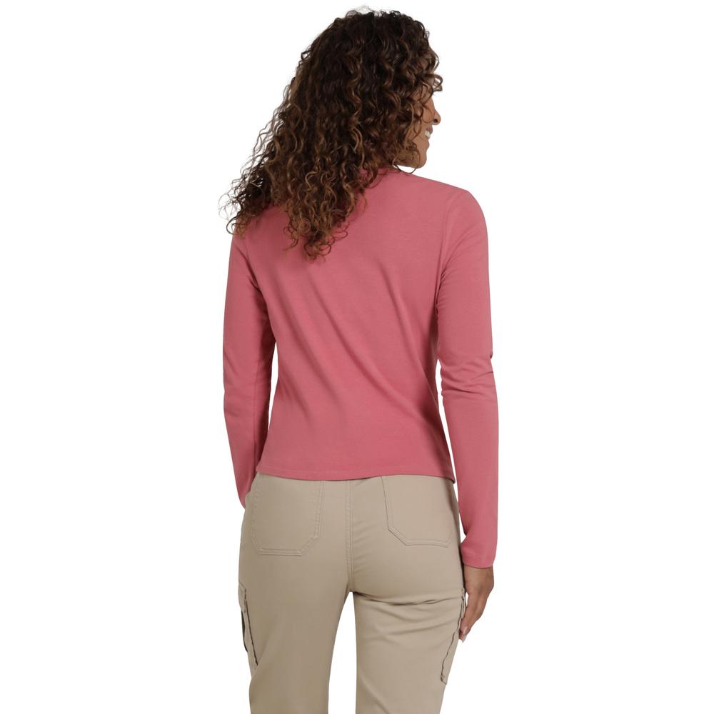 Foto 4 pulgar | Playera Lee Mujer Quality Genuine Slim Fit 517 Rosa