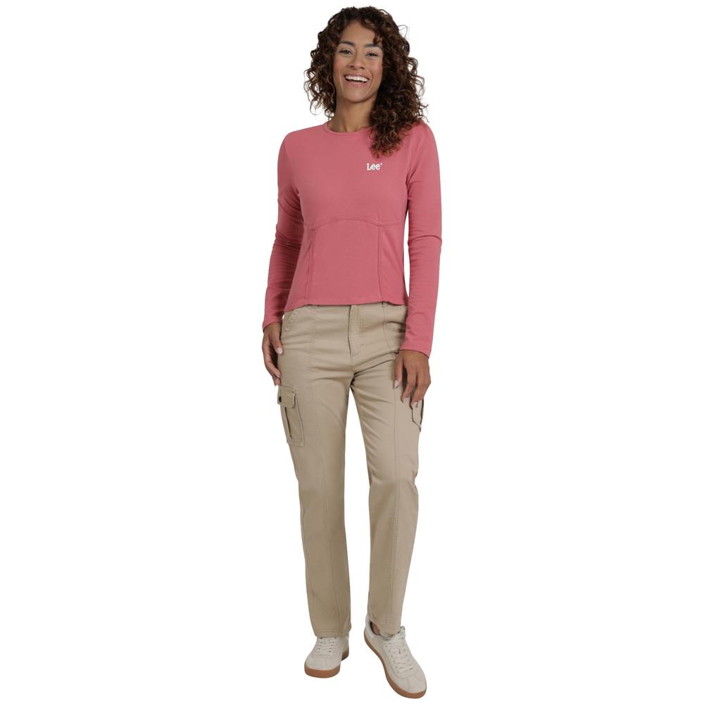 Foto 5 pulgar | Playera Lee Mujer Quality Genuine Slim Fit 517 Rosa