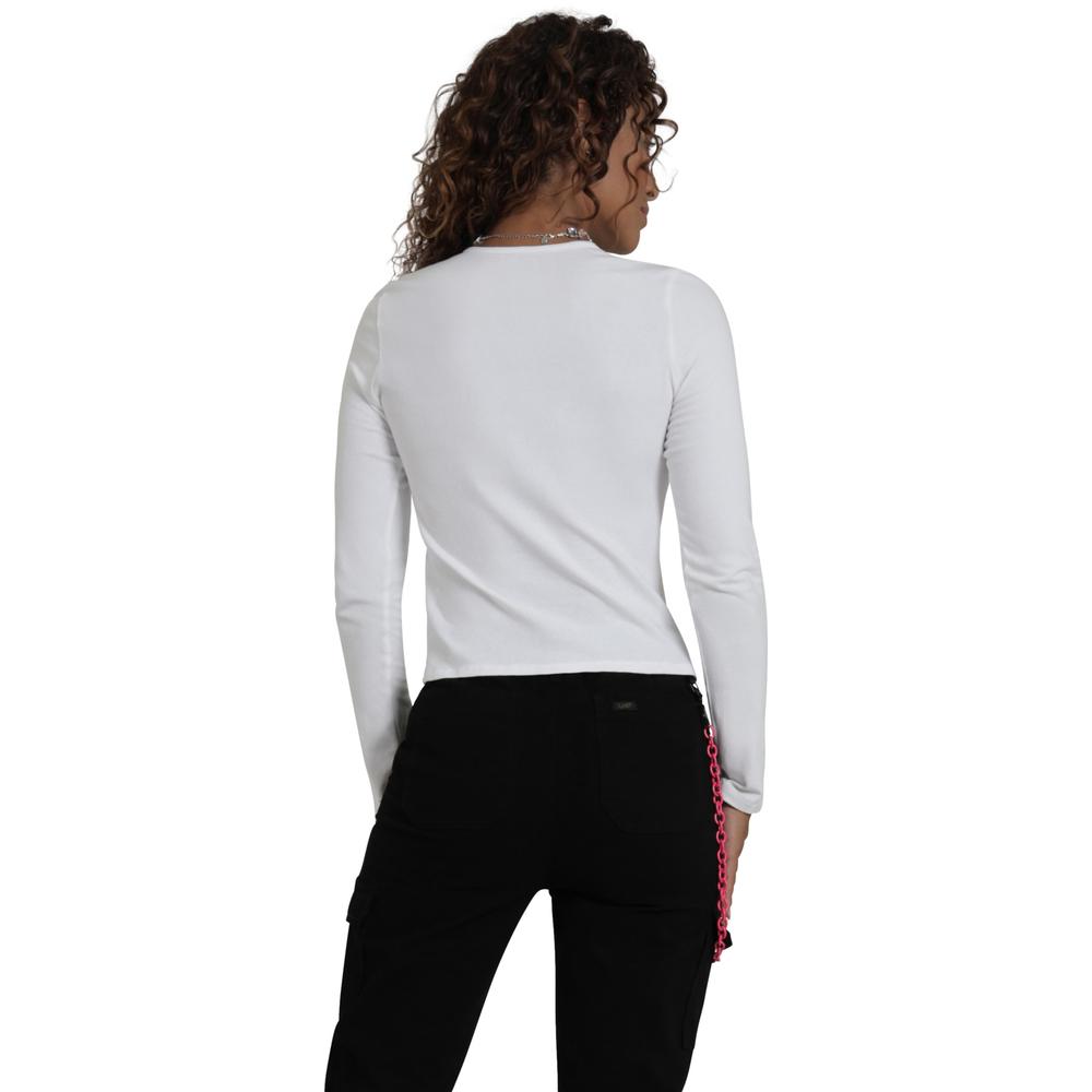 Foto 4 pulgar | Playera Lee Mujer Quality Genuine Slim Fit 518 Blanco