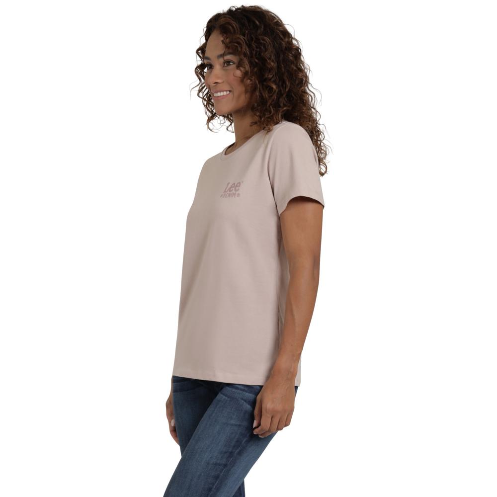 Foto 2 | Playera Lee Mujer Vintage Slim Fit 307 Rosa