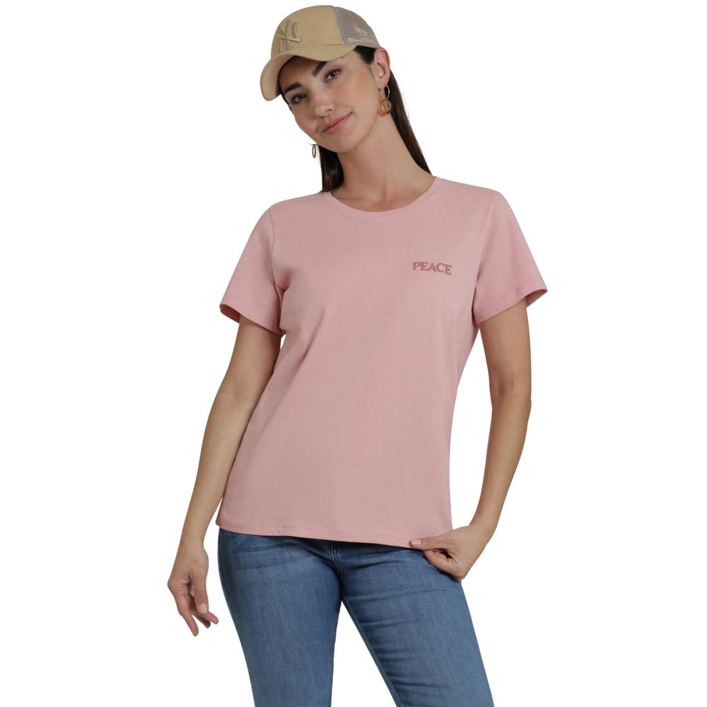 Foto 2 pulgar | Playera Lee Mujer Vintage Slim Fit 308 Rosa