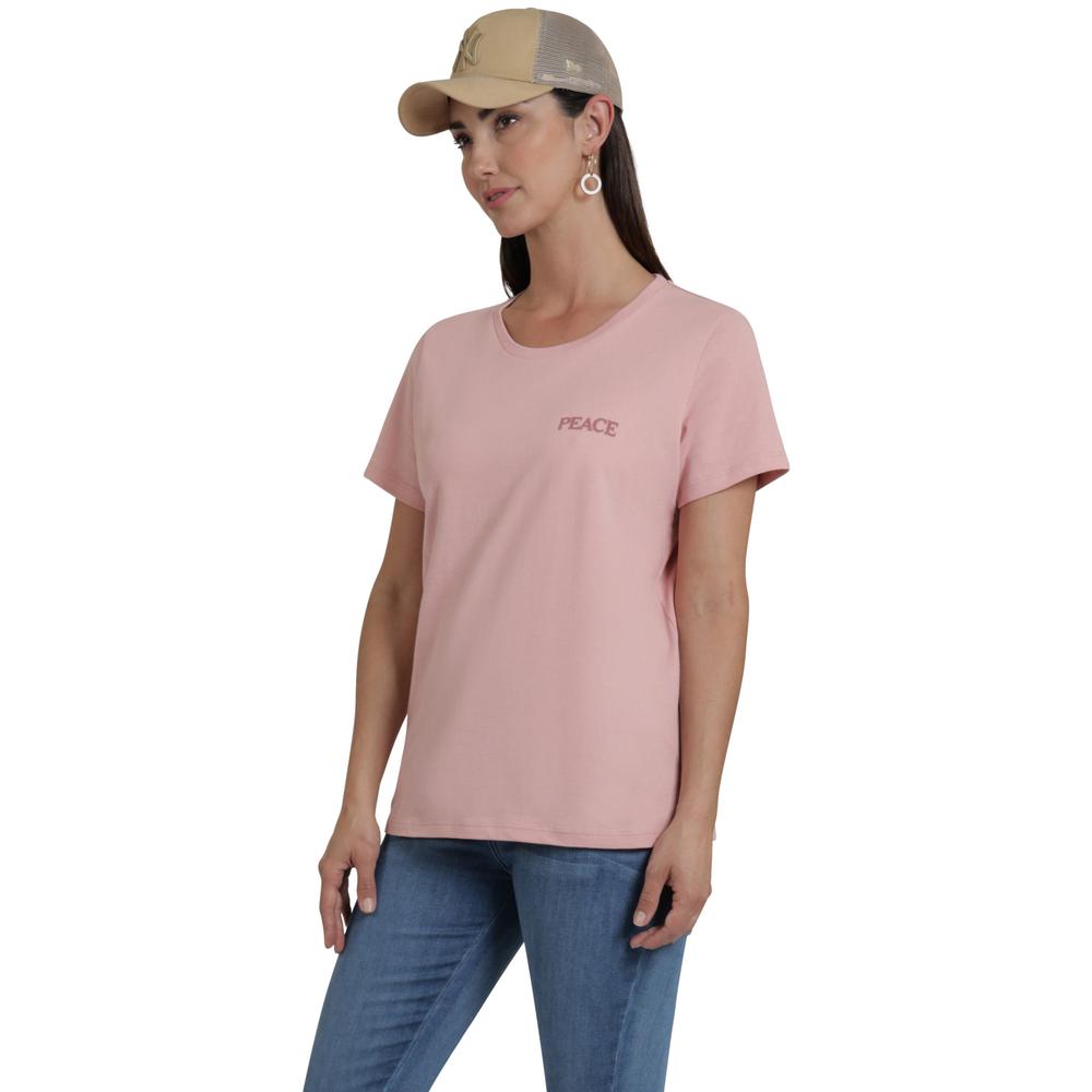 Foto 3 pulgar | Playera Lee Mujer Vintage Slim Fit 308 Rosa