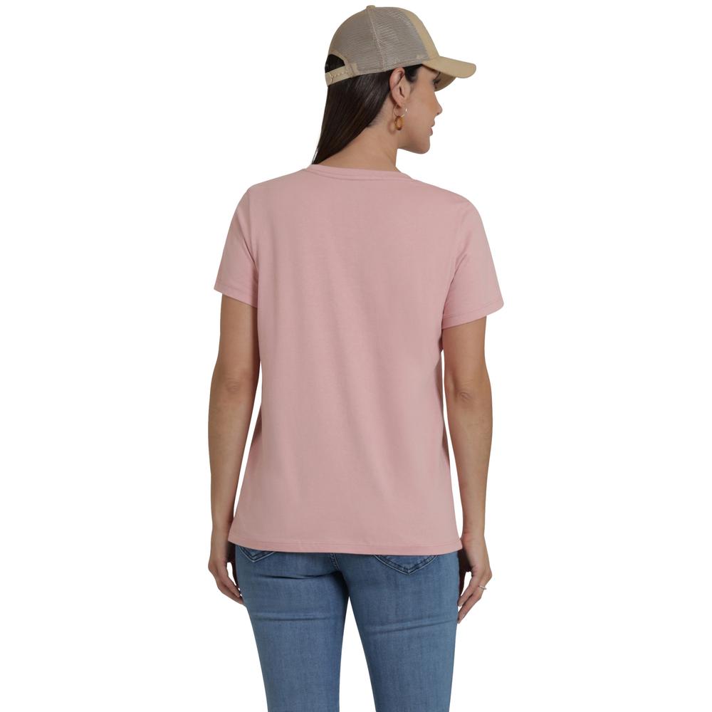 Foto 4 pulgar | Playera Lee Mujer Vintage Slim Fit 308 Rosa