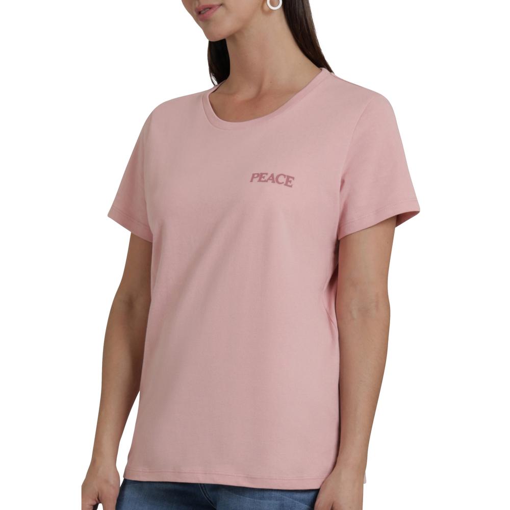 Foto 6 pulgar | Playera Lee Mujer Vintage Slim Fit 308 Rosa