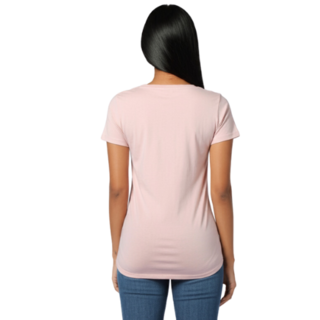 Foto 3 | Playera Hpc Polo Cuello V Rosa para Mujer