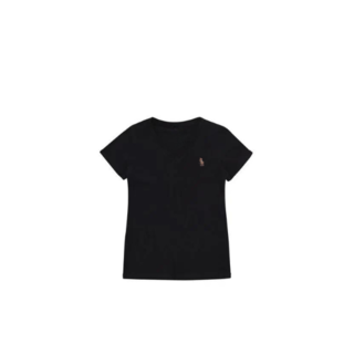 Foto 5 | Playera HPC Polo Cuello V Negro para Mujer