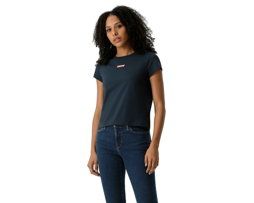 Foto 2 pulgar | Playera Authentic A6126-0077 Mujer Azul Levi’s