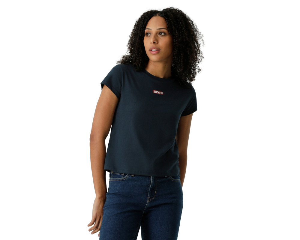 Foto 7 pulgar | Playera Authentic A6126-0077 Mujer Azul Levi’s