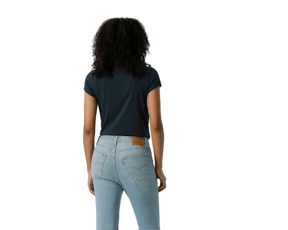 Foto 4 pulgar | Playera Authentic A6126-0067 Mujer Azul Levi’s