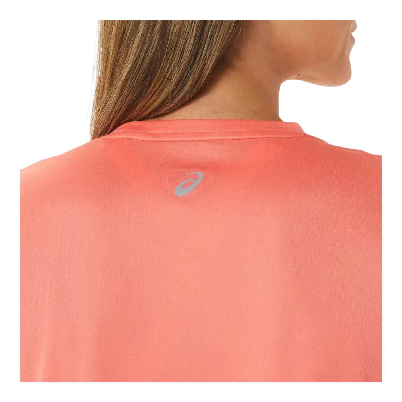 Foto 5 pulgar | Playera Asics Logo Para Mujer Color Naranja Modelo 2012c395700