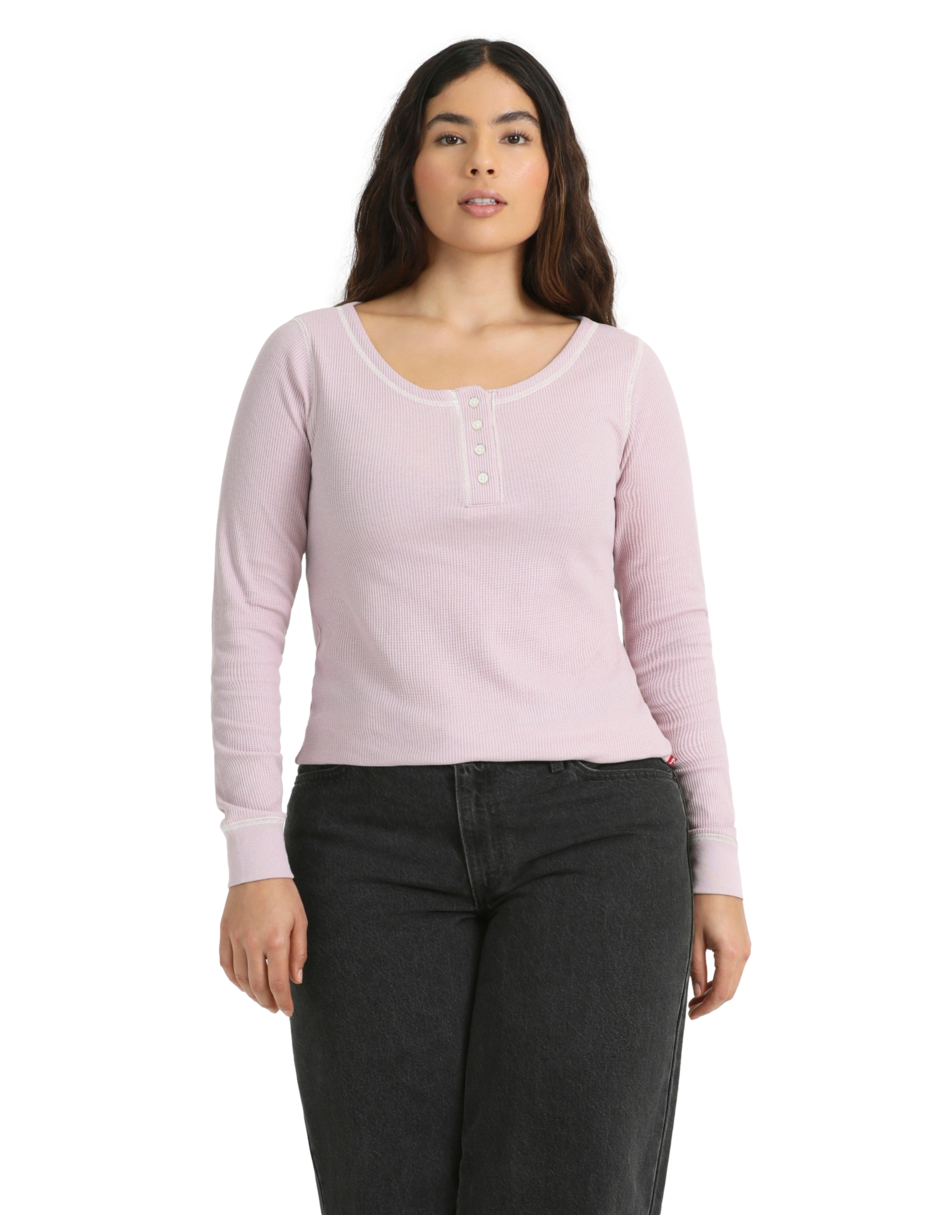 Foto 2 pulgar | Levi's  Blusa Sierra Henley Para Mujer
