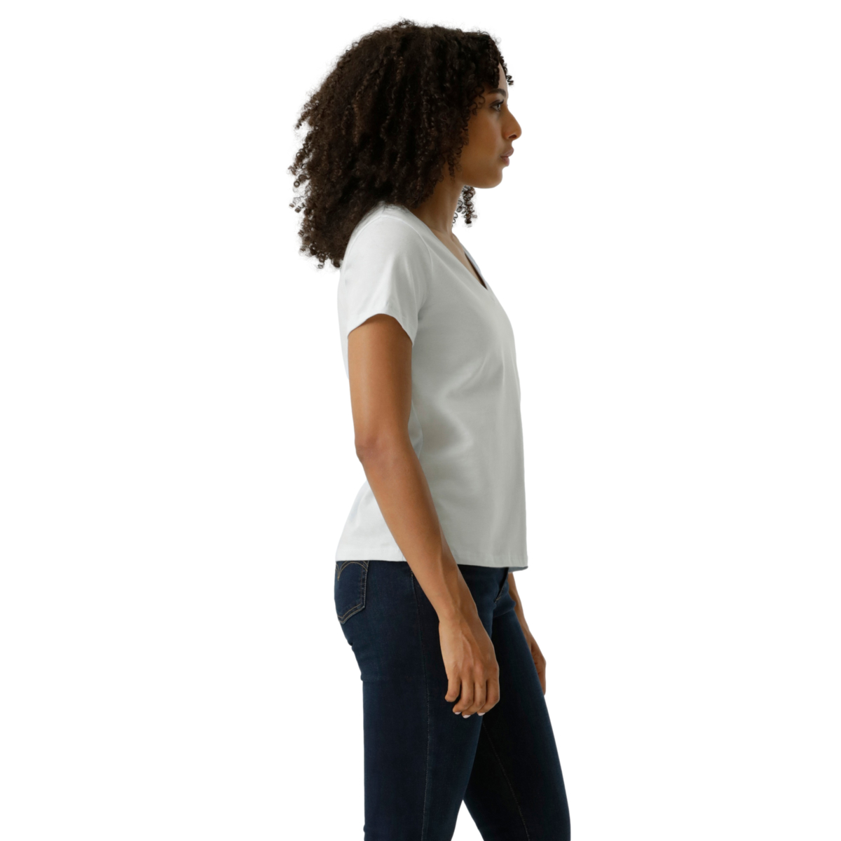 Foto 3 pulgar | Levi’s  Playera Perfect V Neck Para Mujer