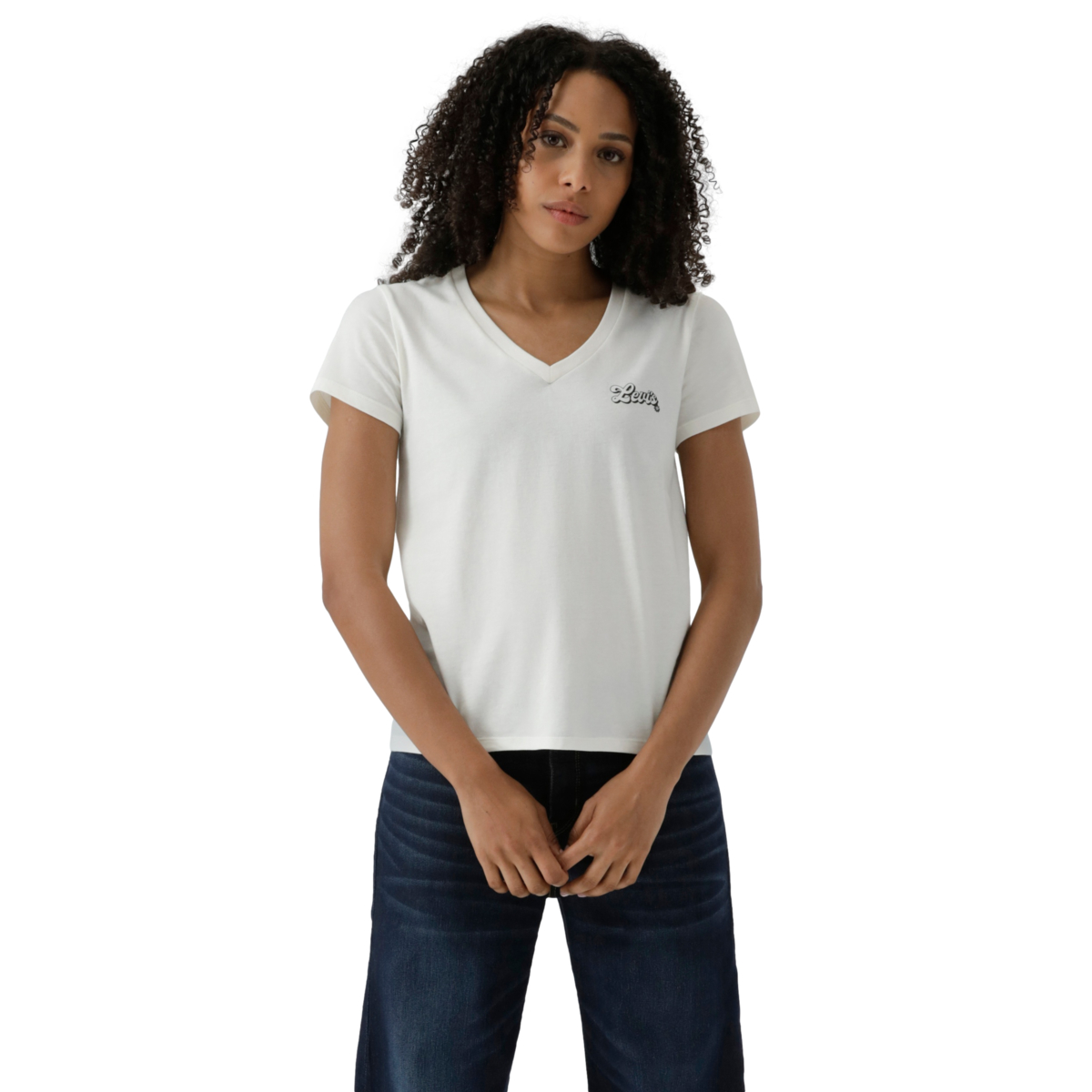Foto 1 | Levi’s  Playera Perfect V Neck Para Mujer