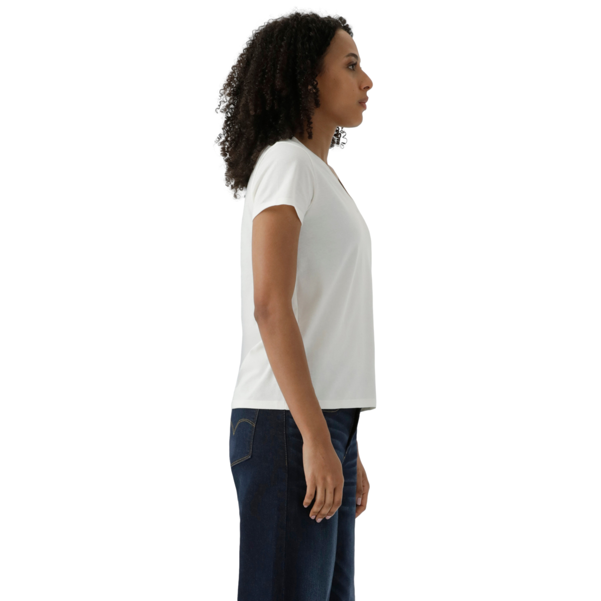 Foto 2 | Levi’s  Playera Perfect V Neck Para Mujer