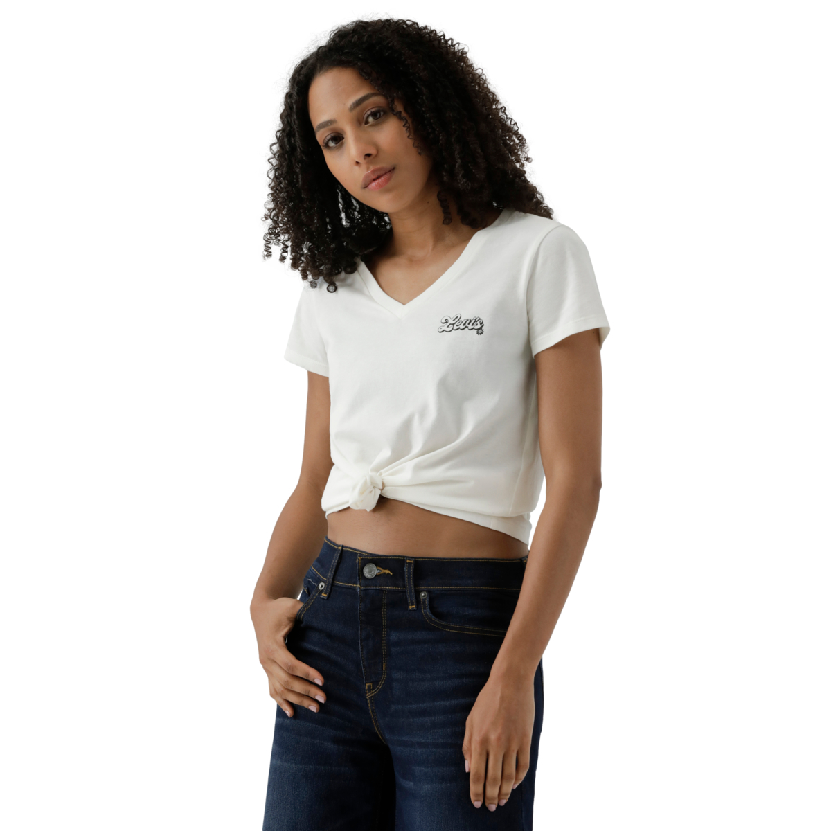 Foto 6 pulgar | Levi’s  Playera Perfect V Neck Para Mujer