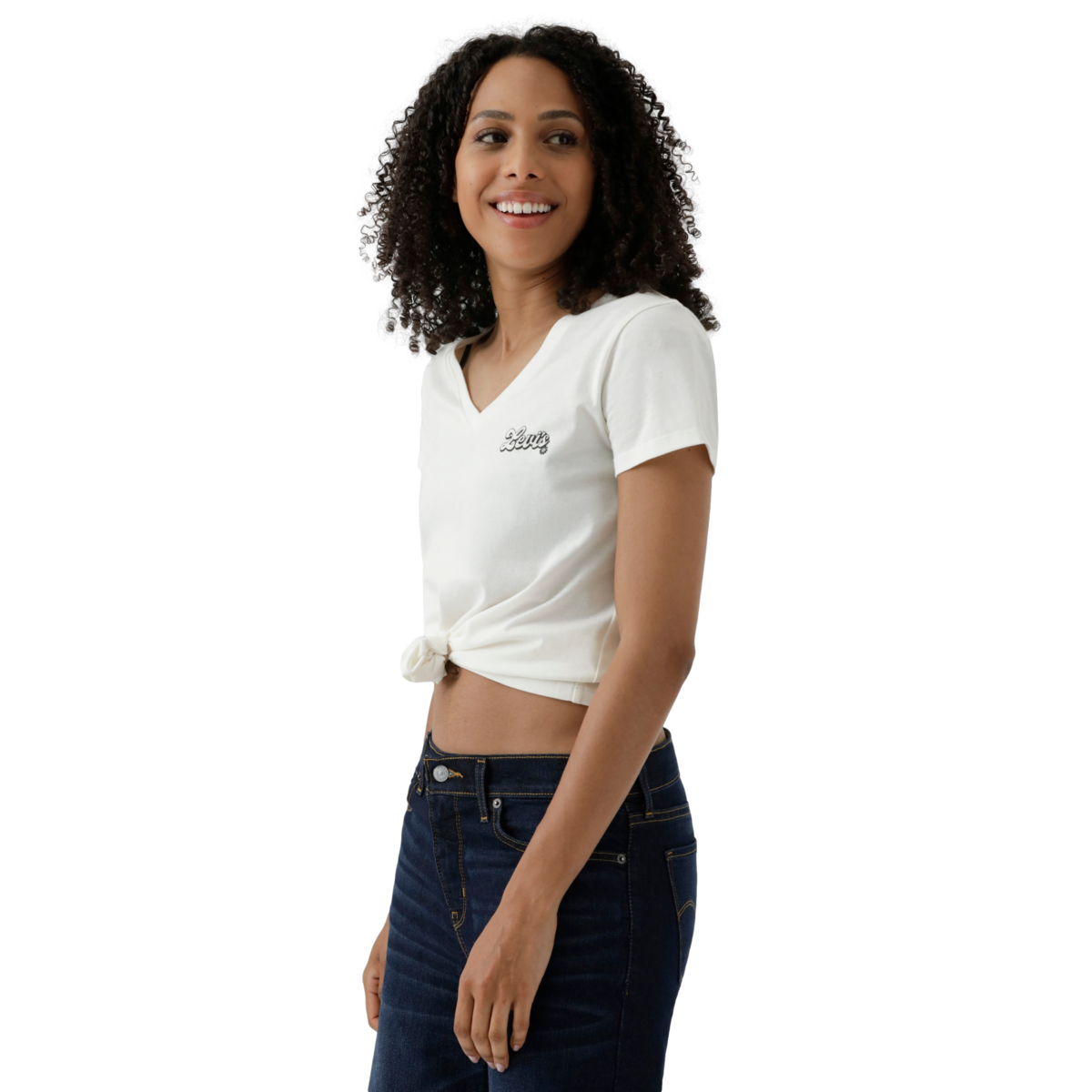 Foto 7 pulgar | Levi’s  Playera Perfect V Neck Para Mujer