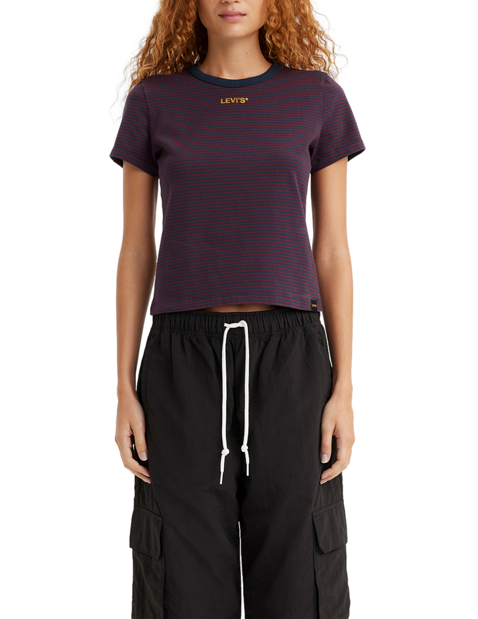 Foto 3 pulgar | Levi's  Playera Rickie Para Mujer
