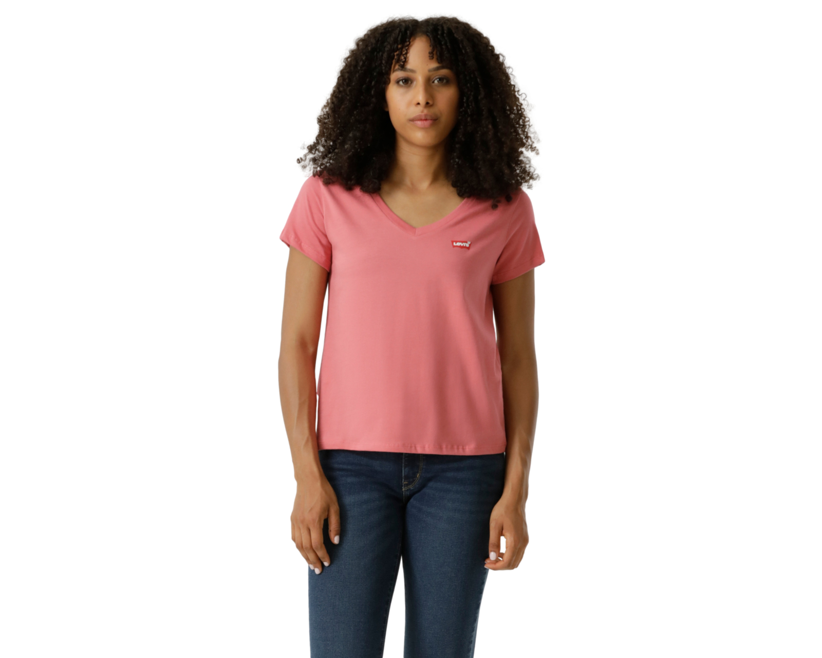 Foto 2 pulgar | Levi’s  Playera Perfect V Neck Para Mujer