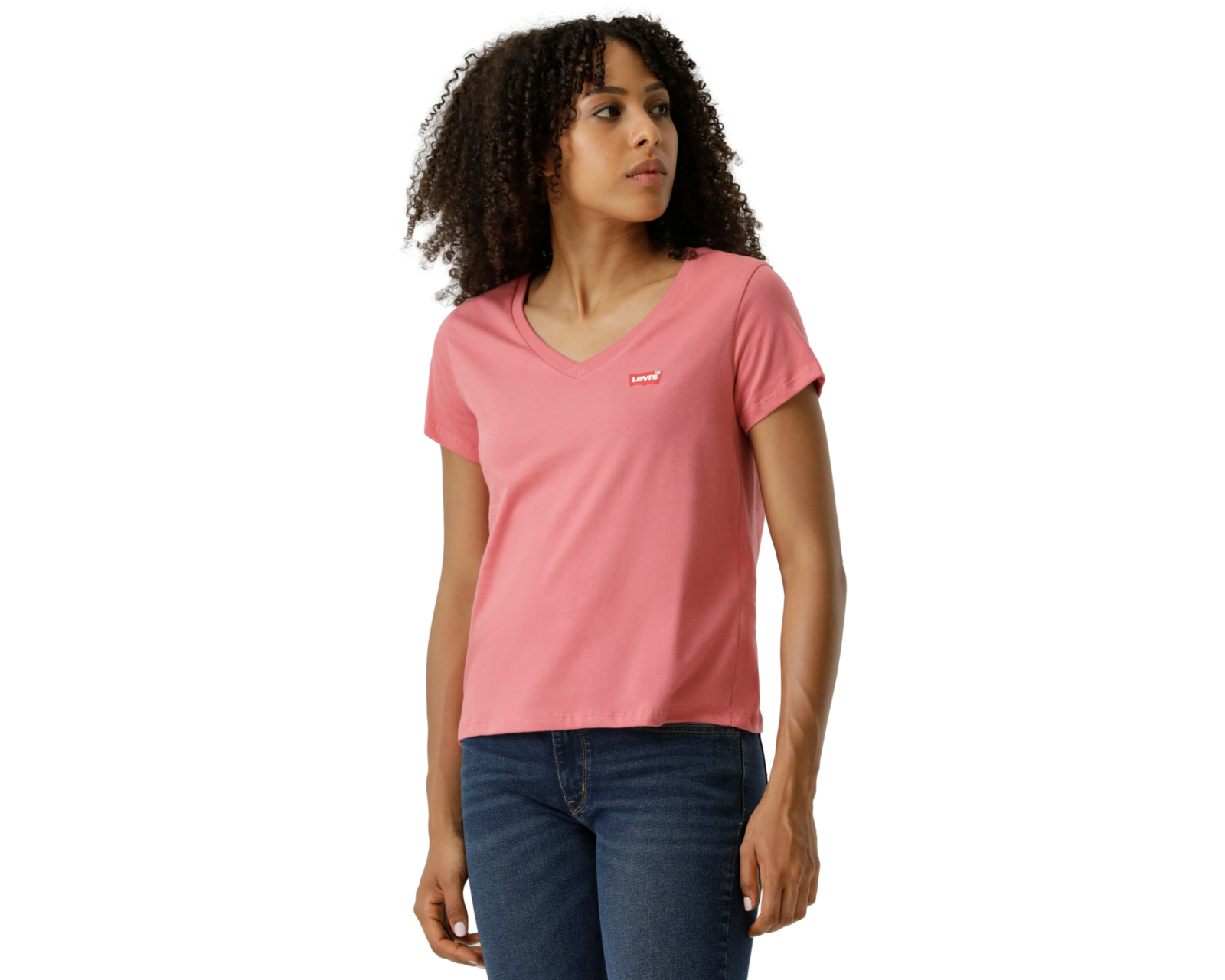 Foto 6 pulgar | Levi’s  Playera Perfect V Neck Para Mujer