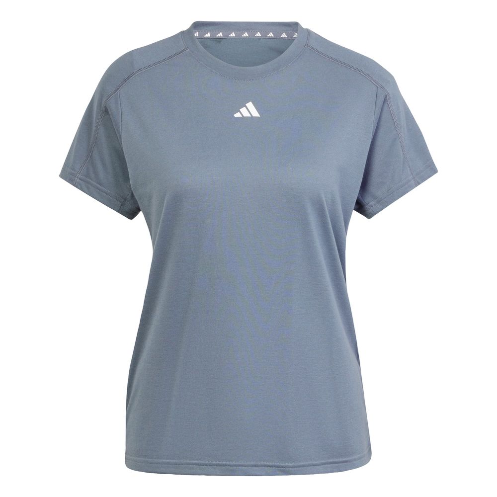 Foto 2 pulgar | Playera Aeroready Train Essentials Minimal Branding Cuello Redondo Adidas Negro para Mujer