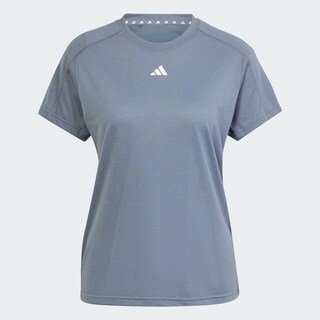 Foto 3 | Playera Aeroready Train Essentials Minimal Branding Cuello Redondo Adidas Negro para Mujer