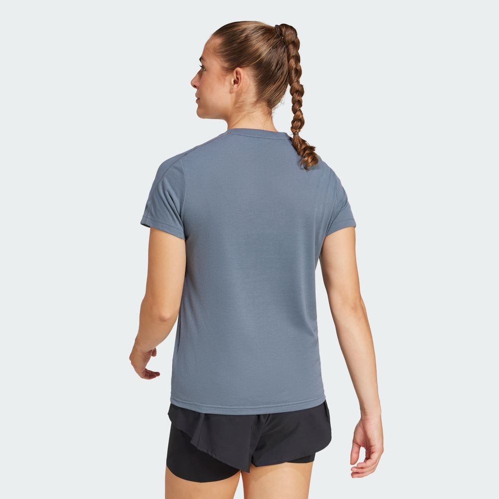 Foto 5 pulgar | Playera Aeroready Train Essentials Minimal Branding Cuello Redondo Adidas Negro para Mujer