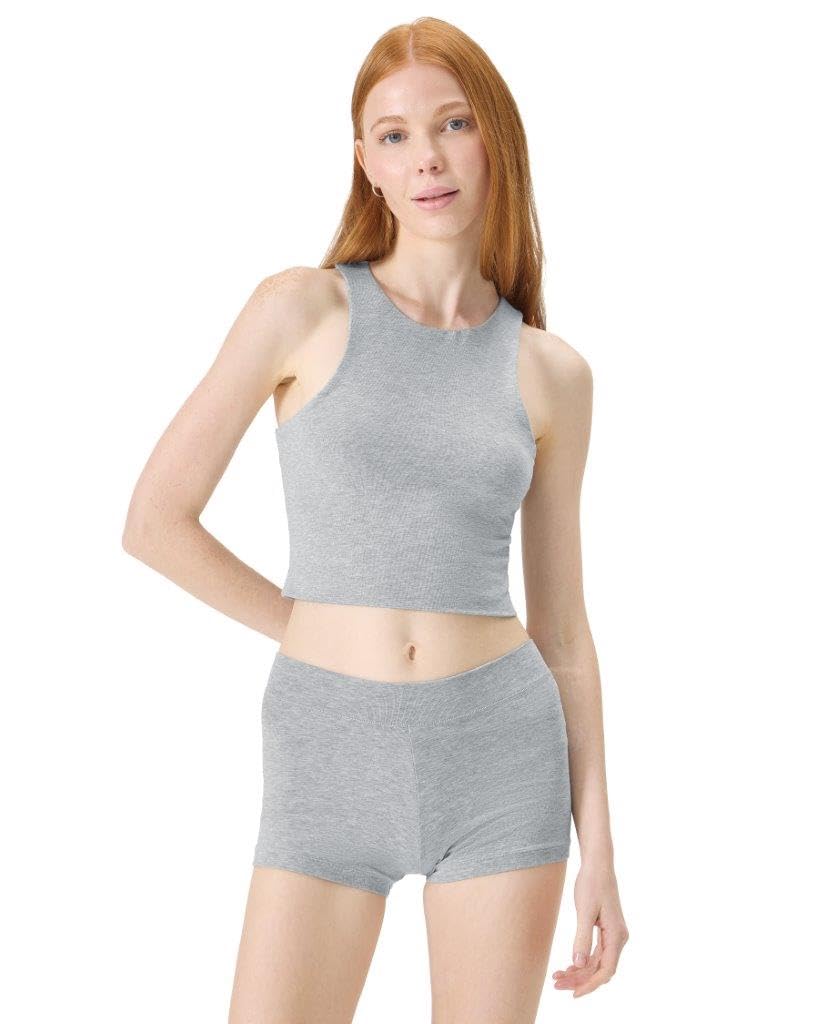 Foto 1 | Camiseta Sin Mangas Florence By Mills Con Cuello Alto Y Lados Brillantes Para Mujer - Venta Internacional.