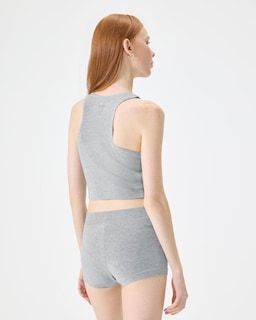 Foto 3 | Camiseta Sin Mangas Florence By Mills Con Cuello Alto Y Lados Brillantes Para Mujer - Venta Internacional.