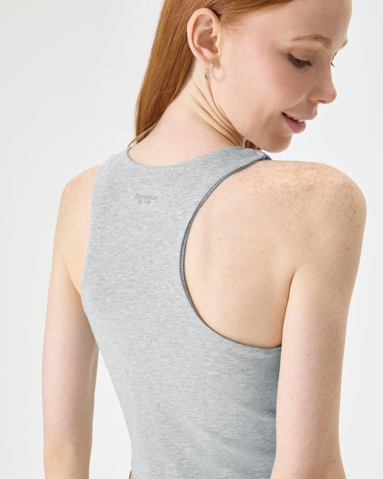 Foto 5 pulgar | Camiseta Sin Mangas Florence By Mills Con Cuello Alto Y Lados Brillantes Para Mujer - Venta Internacional.