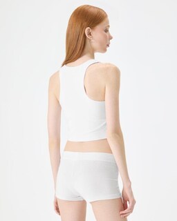 Foto 3 | Camiseta Sin Mangas Florence By Mills Bright Sided Para Mujer, Color Blanco, Talla Xs - Venta Internacional.