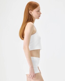 Foto 4 | Camiseta Sin Mangas Florence By Mills Bright Sided Para Mujer, Color Blanco, Talla Xs - Venta Internacional.