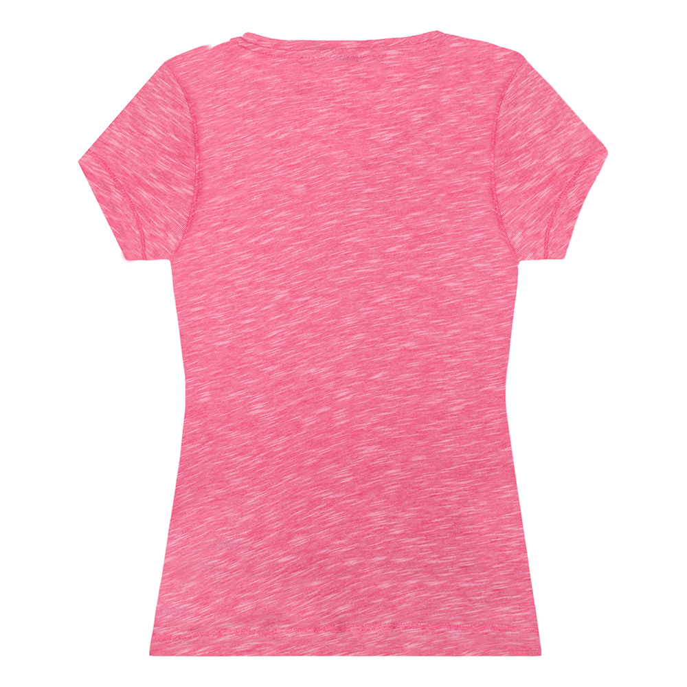 Foto 3 pulgar | Playera para Dama de Maga Corta U. S Polo Assn color Rosa
