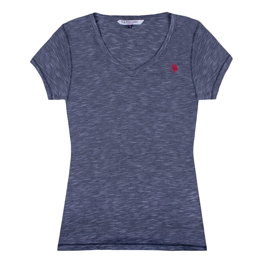 Playera para Dama Maga Corta U. S Polo Assn color Azul