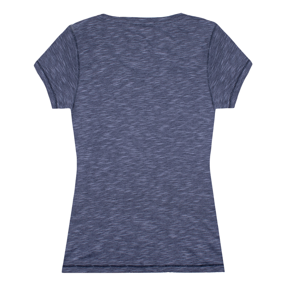 Foto 3 pulgar | Playera para Dama Maga Corta U. S Polo Assn color Azul