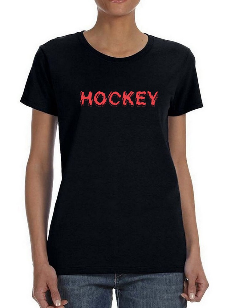 Playera Smartprintsink color Mujer Hockey Efecto Borroso