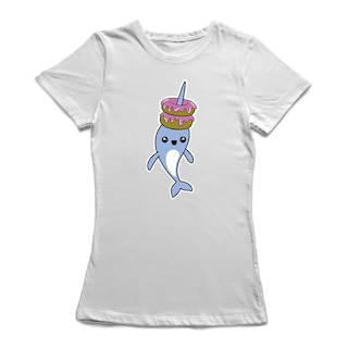 Foto 1 | Playera Smartprintsink Donas para Mujer