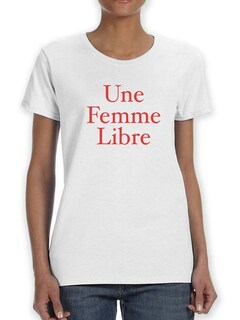 Foto 1 | Playera Smartprintsink color Blanco para Mujer